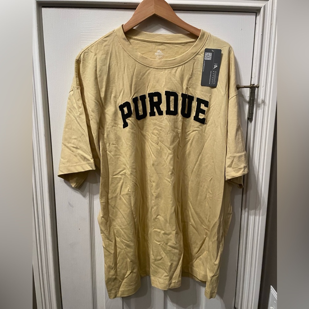 Purdue Embroidered Short-Sleeve Tee-shirt